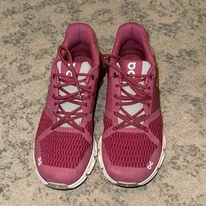 On Cloud running shoes